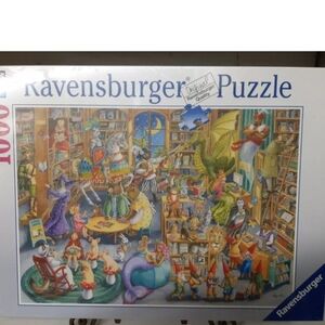 NEW! RAVENSBURGER Midnight at the Library Fairy Tales Little Red Hood 1000 pce